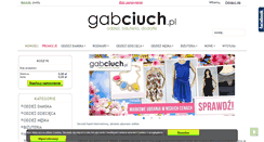 Desktop Screenshot of gabciuch.pl